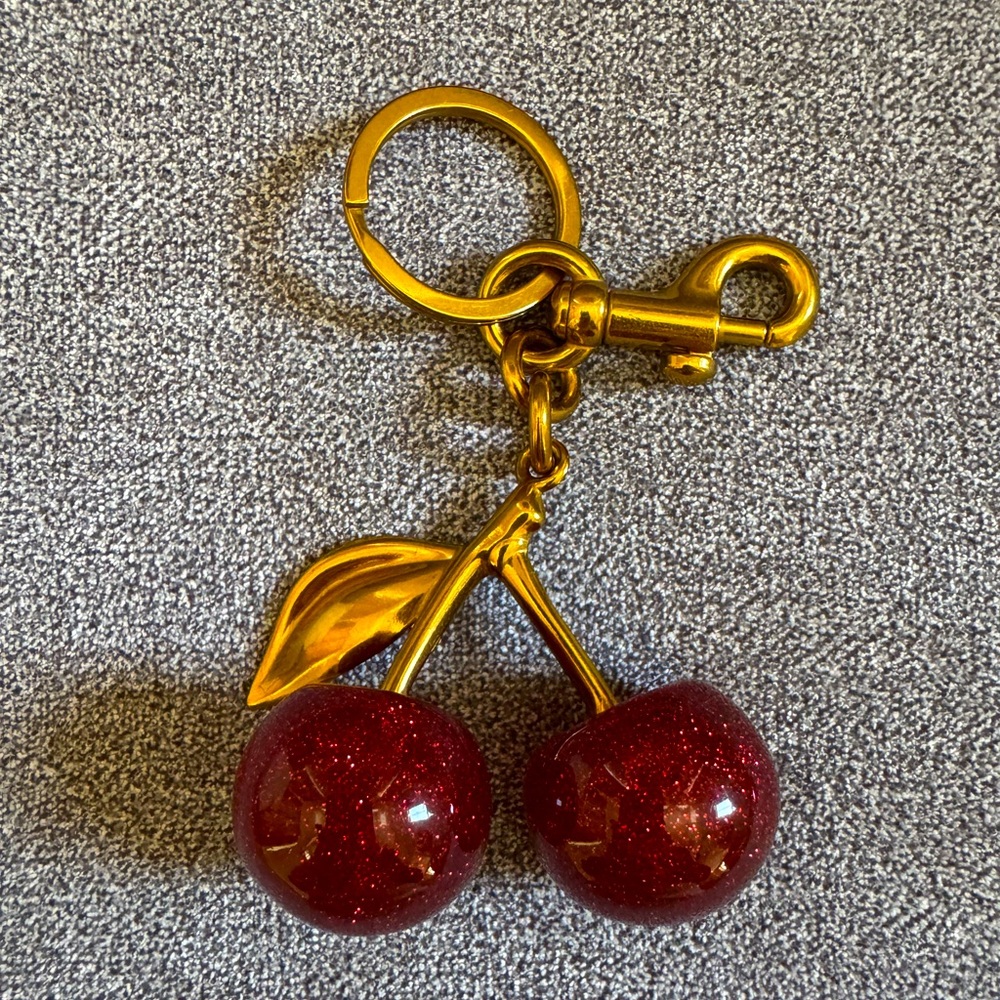 Cherry Bag Charm